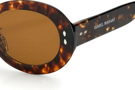 Ochelari de soare Isabel Marant IM0003/S 086/70 Rotunzi Havana