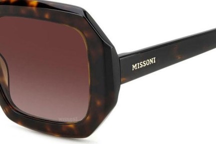 Ochelari de soare Missoni MIS0113/S 086/HA Pătrați Havana