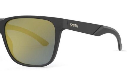 Ochelari de soare Smith LOWDOWNSTEELXL 0NZ/HN Pătrați Negri