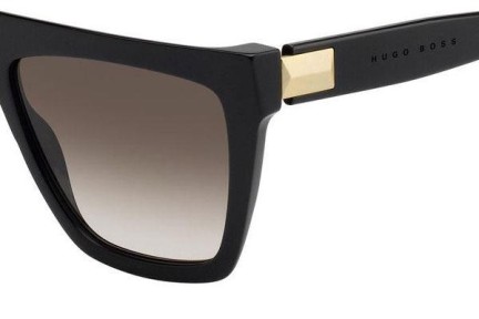 Ochelari de soare BOSS BOSS1153/S 807/HA Flat Top Negri