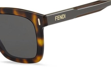 Ochelari de soare Fendi FFM0086/S 9N4/IR Polarized Pătrați Havana