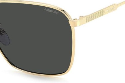 Ochelari de soare Polaroid PLD4120/G/S/X LOJ/M9 Polarized Pătrați Aurii