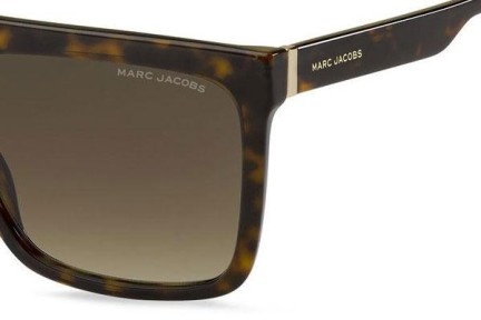 Ochelari de soare Marc Jacobs MARC639/S 086/HA Flat Top Havana