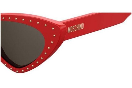 Ochelari de soare Moschino MOS006/S C9A/IR Cat Eye Roșii