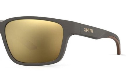 Ochelari de soare Smith BASECAMP FRE/QE Polarized Pătrați Gri