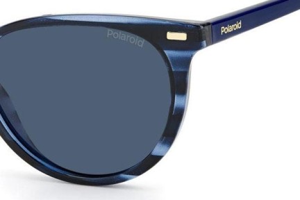 Ochelari de soare Polaroid PLD4107/S JBW/C3 Polarized Cat Eye Albaștri