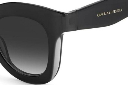 Ochelari de soare Carolina Herrera CH0014/S 08A/9O Cat Eye Negri