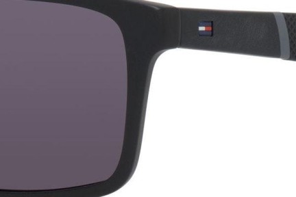 Ochelari de soare Tommy Hilfiger TH1405/S KUN/P9 Pătrați Negri