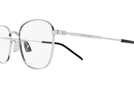 Ochelari Saint Laurent SL492/K 005 Dreptunghiulari Argintii