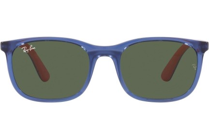 Ochelari de soare Ray-Ban Junior RJ9076S 712471 Dreptunghiulari Albaștri