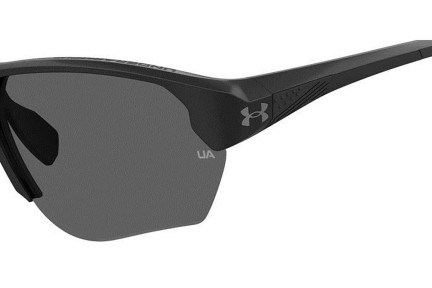 Ochelari de soare Under Armour UACOMPETE/F 807/6C Dreptunghiulari Negri