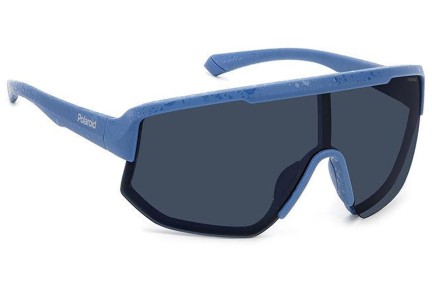 Ochelari de soare Polaroid PLD7047/S FLL/C3 Polarized Lentilă unică | Shield Albaștri