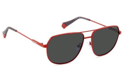 Ochelari de soare Polaroid PLD6195/S/X 0Z3/M9 Polarized Pilot Roșii