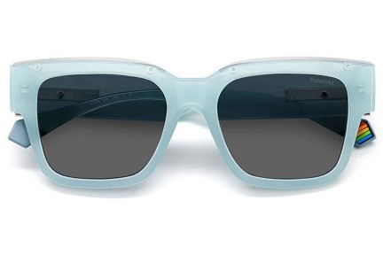 Ochelari de soare Polaroid PLD6198/S/X MVU/M9 Polarized Pătrați Albaștri