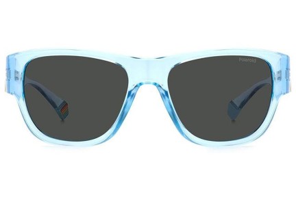 Ochelari de soare Polaroid PLD6197/S MVU/M9 Polarized Pătrați Albaștri