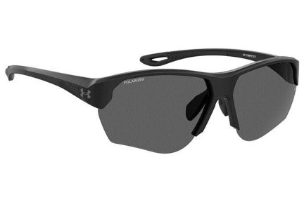 Ochelari de soare Under Armour UACOMPETE/F 807/6C Dreptunghiulari Negri