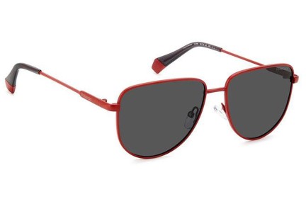 Ochelari de soare Polaroid PLD6196/S/X 0Z3/M9 Polarized Ovali Roșii