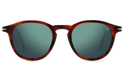 Ochelari de soare David Beckham DB1114/S EX4/MT Rotunzi Havana