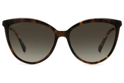 Ochelari de soare Jimmy Choo BELINDA/S 086/HA Cat Eye Havana