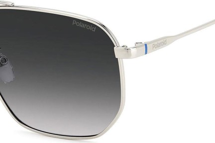 Ochelari de soare Polaroid PLD4141/G/S/X 010/WJ Polarized Pătrați Argintii