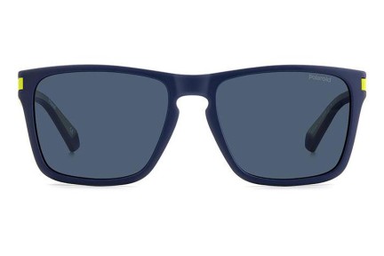 Ochelari de soare Polaroid PLD2139/S FLL/C3 Polarized Pătrați Albaștri