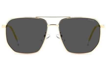 Ochelari de soare Polaroid PLD4141/G/S/X 2F7/M9 Polarized Pătrați Aurii