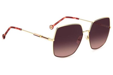 Ochelari de soare Carolina Herrera HER0139/S NOA/3X Pătrați Aurii