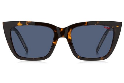 Ochelari de soare HUGO HG1249/S O63/KU Cat Eye Havana