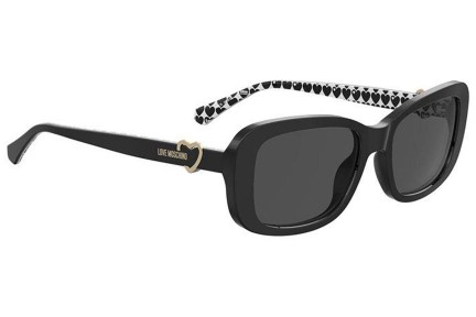 Ochelari de soare Love Moschino MOL060/S 807/IR Dreptunghiulari Negri