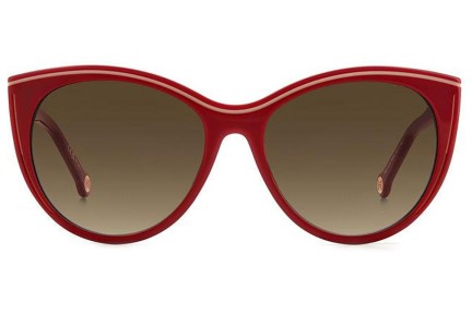 Ochelari de soare Carolina Herrera HER0142/S R9S/HA Rotunzi Roșii