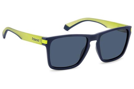 Ochelari de soare Polaroid PLD2139/S FLL/C3 Polarized Pătrați Albaștri