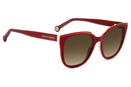 Ochelari de soare Carolina Herrera HER0144/S R9S/HA Rotunzi Roșii