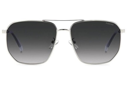 Ochelari de soare Polaroid PLD4141/G/S/X 010/WJ Polarized Pătrați Argintii