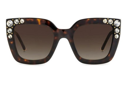 Ochelari de soare Carolina Herrera HER0130/S 086/HA Pătrați Havana