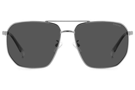 Ochelari de soare Polaroid PLD4141/G/S/X KJ1/M9 Polarized Pătrați Argintii