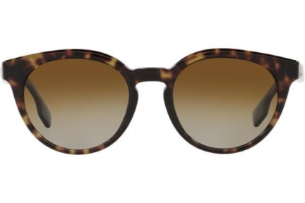 Ochelari de soare Burberry Amelia BE4326 3002T5 Polarized Rotunzi Havana