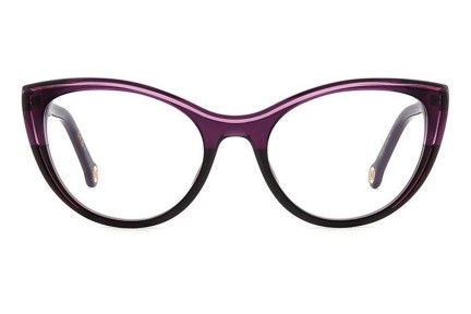 Ochelari Carolina Herrera HER0171 MW2 Cat Eye Violeți