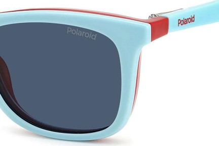 Ochelari Polaroid Junior PLD8055/CS 4E3/C3 Polarized Pătrați Roșii