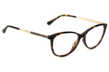 Ochelari Jimmy Choo JC379 086 Cat Eye Havana