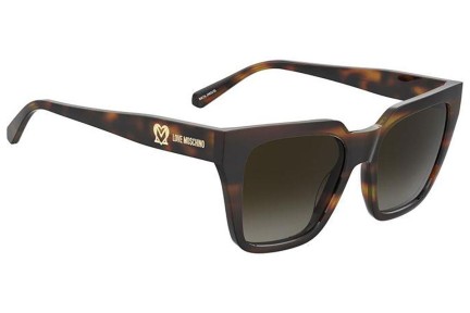 Ochelari de soare Love Moschino MOL065/S 05L/HA Pătrați Havana