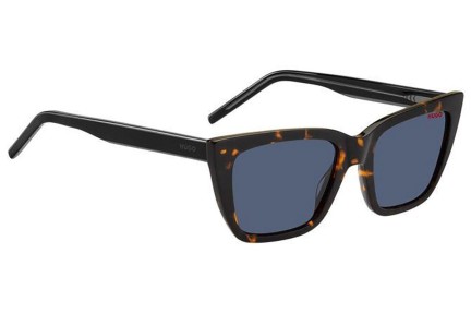 Ochelari de soare HUGO HG1249/S O63/KU Cat Eye Havana