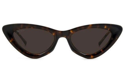 Ochelari de soare Jimmy Choo ADDY/S 086/70 Cat Eye Havana