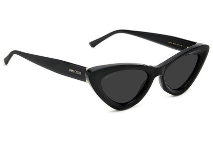 Ochelari de soare Jimmy Choo ADDY/S 807/IR Cat Eye Negri