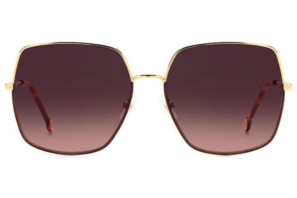 Ochelari de soare Carolina Herrera HER0139/S NOA/3X Pătrați Aurii