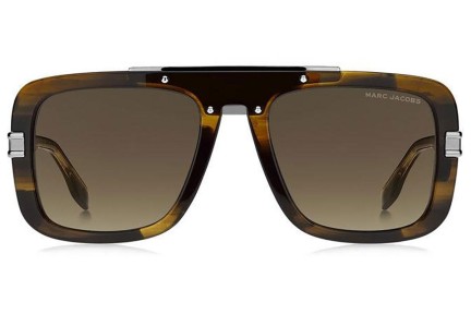 Ochelari de soare Marc Jacobs MARC670/S EX4/HA Flat Top Havana