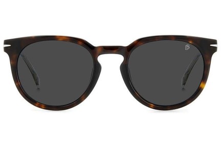 Ochelari de soare David Beckham DB1112/S 086/IR Rotunzi Havana