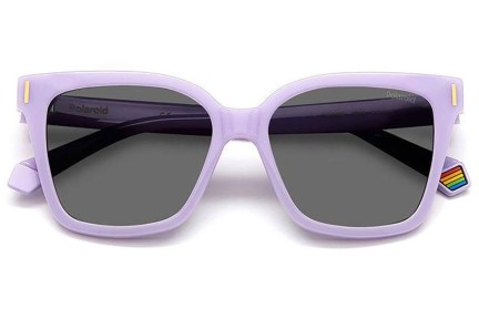 Ochelari de soare Polaroid PLD6192/S 789/M9 Polarized Cat Eye Violeți