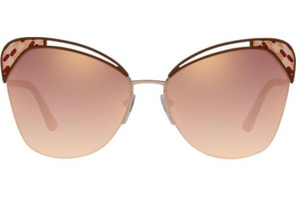 Ochelari de soare Bvlgari BV6161 20146F Cat Eye Aurii