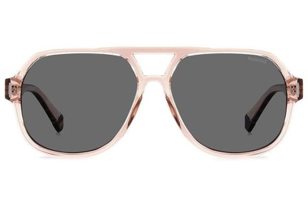 Ochelari de soare Polaroid PLD6193/S 35J/M9 Polarized Pilot Roz