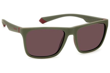 Ochelari de soare Polaroid PLD2141/S 0L9/KL Polarized Pătrați Verzi